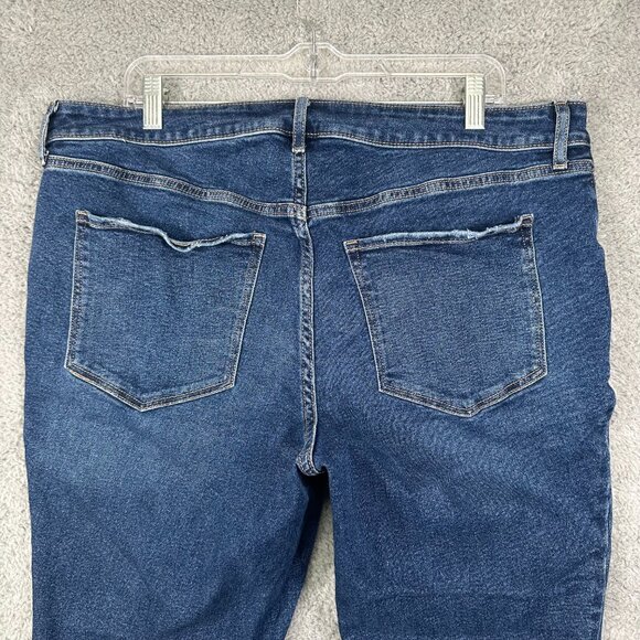 Old Navy Rockstar Super Skinny Jeans Plus Size 20 Mid-Rise Secret Slim Pockets - Picture 4 of 12